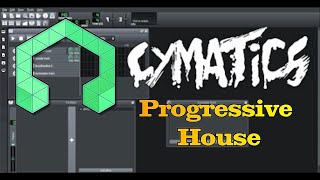 I make the Progressive House Music by using Cymatics Sample Packs in LMMS