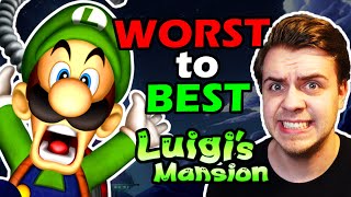 Ranking All Luigi's Mansion Games