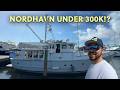 Buying a Nordhavn for UNDER $300K!? 1992 Nordhavn 46 Boat Tour + Review