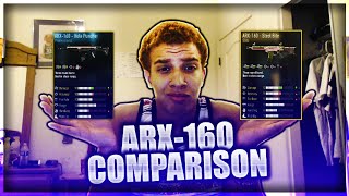 "ARX-160" WEAPON COMPARISON! "HOLE PUNCHER" vs. STEEL-BITE" Which is Better?! (Supply Drop Weapons)