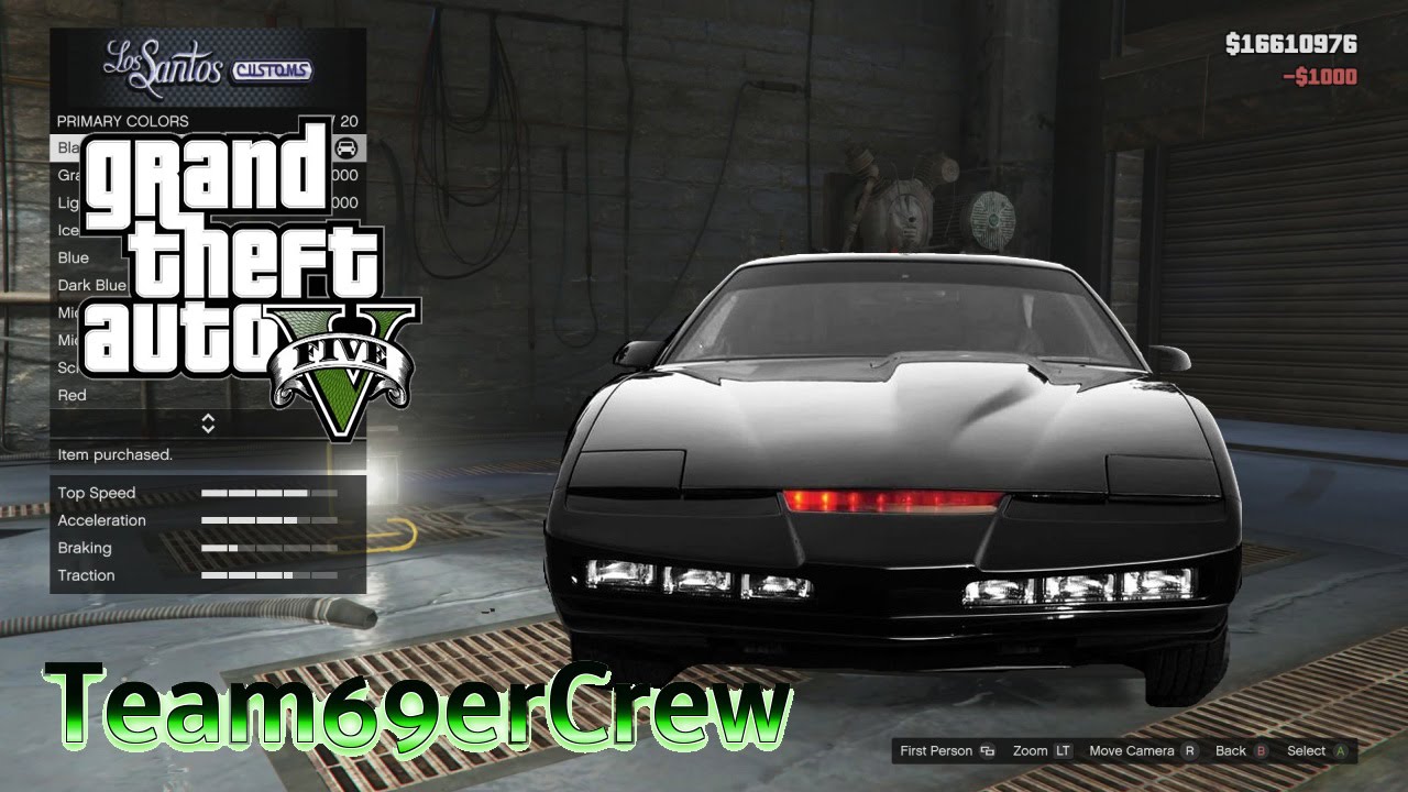 GTA 5 Online - Knight Rider KIT Replica Car!! - #2 