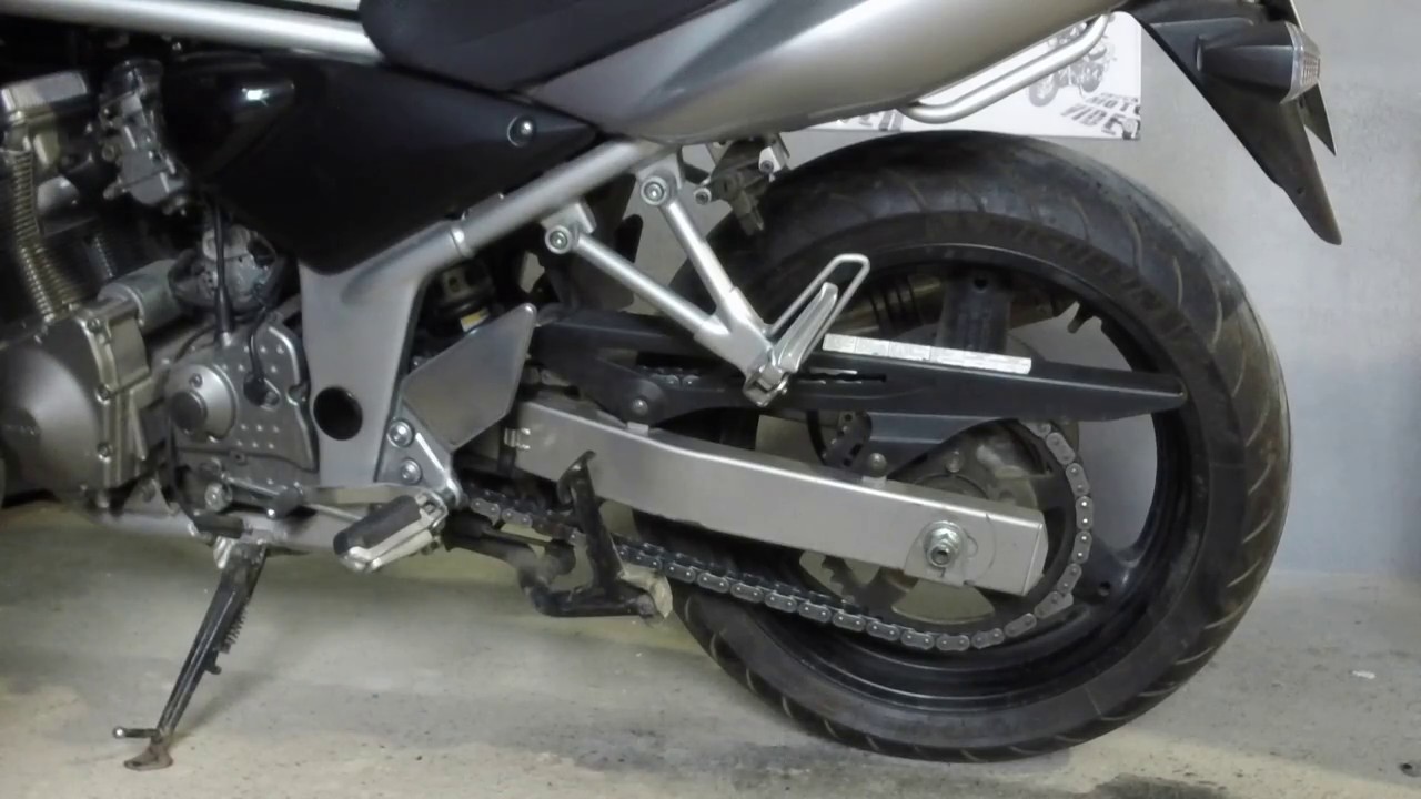 Garage #4 - Suzuki Gsf 600 Bandit Czyszczenie, Smarowanie, Sprawdzenie Łańcucha. - Youtube