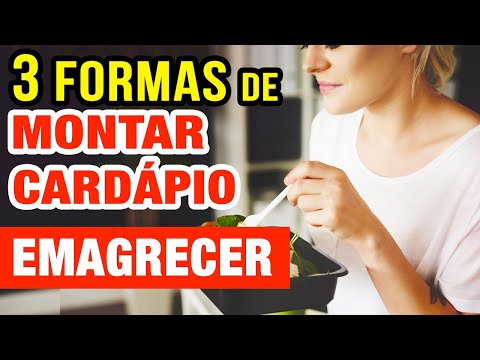 Vídeo: Emagrecimento no verão: cardápio semanal de nutricionista