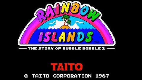 Rainbow Islands: The Story of Bubble Bobble 2 - Arcade (1987)