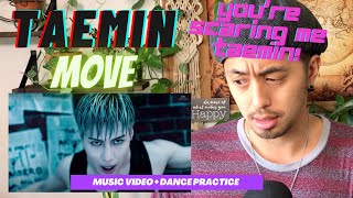 TAEMIN 태민 'MOVE' #1 MV + Dance Practice || Professional Dancer Reacts