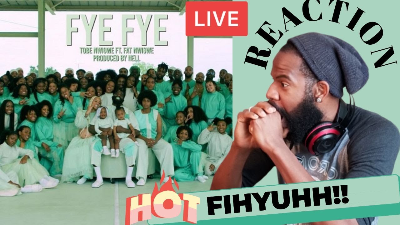 Tobe Nwigwe - FAYE FAYE (Jiggzy POST LIVE  Entmt Reaction) MADDD ENERGY WITH A MESSAGE!!