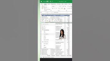 Excel Shortcut To Hide Rows Containing Blank Cells | Excel Tips For Work