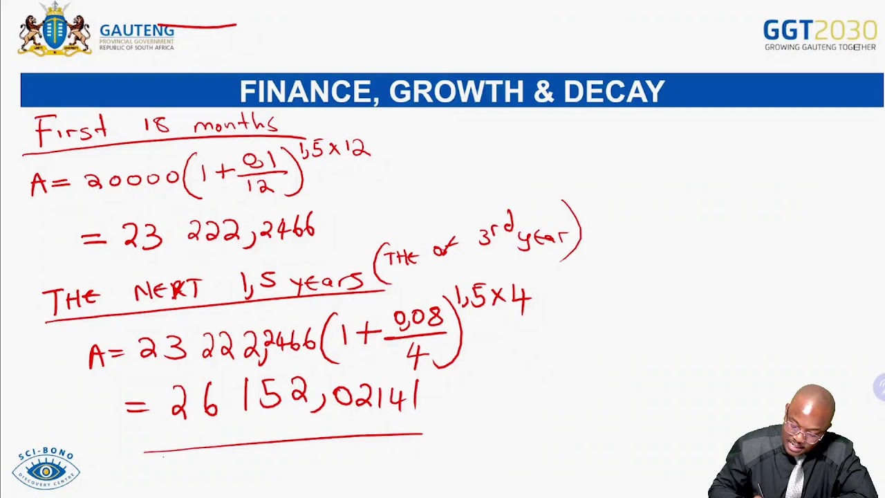 Finance, Growth, and Decay in Technical Mathematics