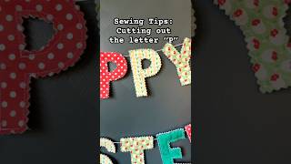 Full alphabet sewing pattern live on Etsy ✨ #sewingtips # #sewingprojects #fabricalphabet