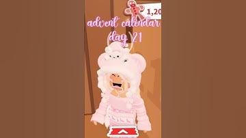 Advent calendar day 21 #roblox #adoptmeroblox #adoptme