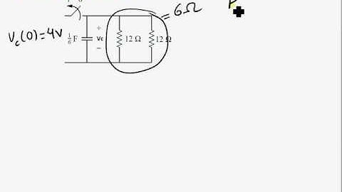 Example - Transient Analysis (1st order circuit)