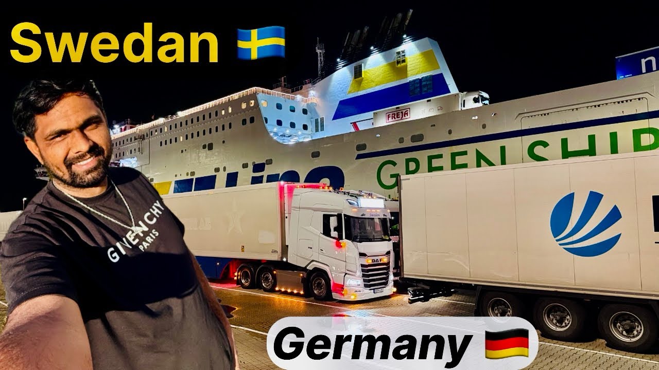 Germany 🇩🇪 to Sweden 🇸🇪 full video 😊 जर्मनी से स्वीडन पूरा वीडियो 😊