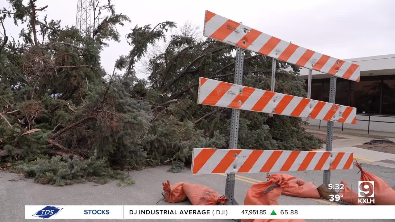 Wind storm leaves trail of damage across the region - YouTube