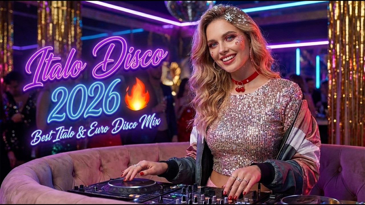 Italo Disco 2026 🔴 LIVE | Neon Night Drive 🌃 80s Disco & Synthwave Mix ...