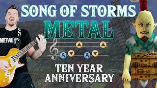 Song of Storms - Metal Version [10 Year Anniversary Remake] || Artificial Fear