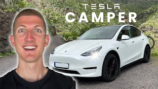 Ein Tag in meinem Leben im Tesla Camper 😍