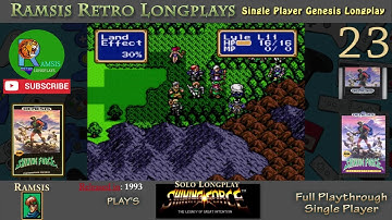 Shining Force | 1993 | GEN | Episode 23 | Full Playthrough and Let