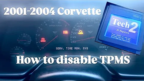 How To Turn Off Tire Pressure Monitoring System on a C5 Corvette (‘01-‘04 ONLY!)