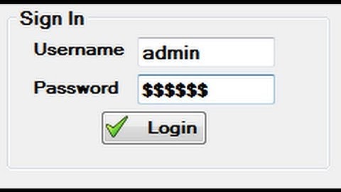 Visual C++ Tutorial 5 -Windows Forms Application: Create Login Form with MySql  Part 2