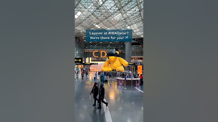 Plan your transit itinerary at Hamad International Airport 📝✨✈️ #VisitQatar