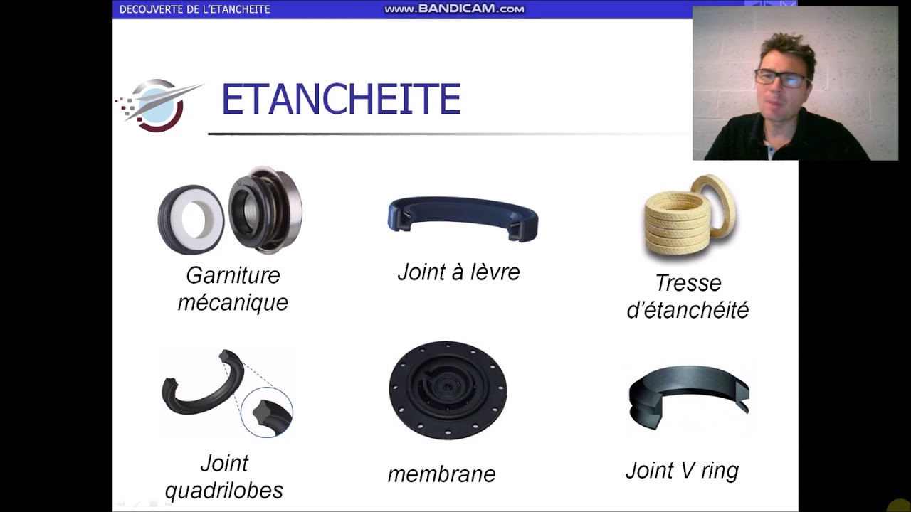 Joint d'étanchéité linéaire Utilisation : A clipser Forme : : Avec  garniture supérieur 