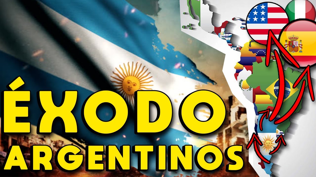 ÉXODO ARGENTINA: ARGENTINOS QUE DEJAN EL PAÍS, A DÓNDE EMIGRAN? | INMIGRANTES ARGENTINOS POR CRISIS