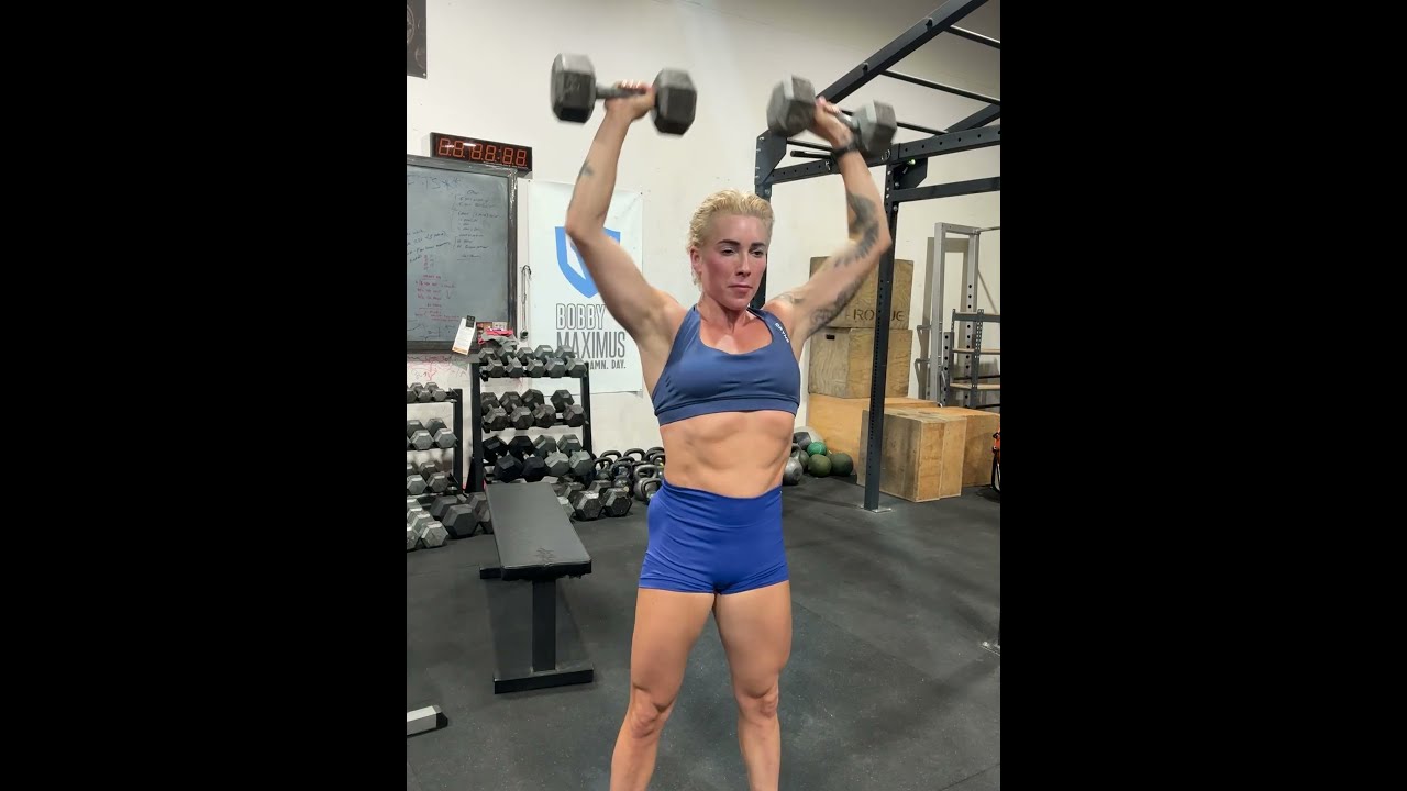 Military Press Standing Dumbbell