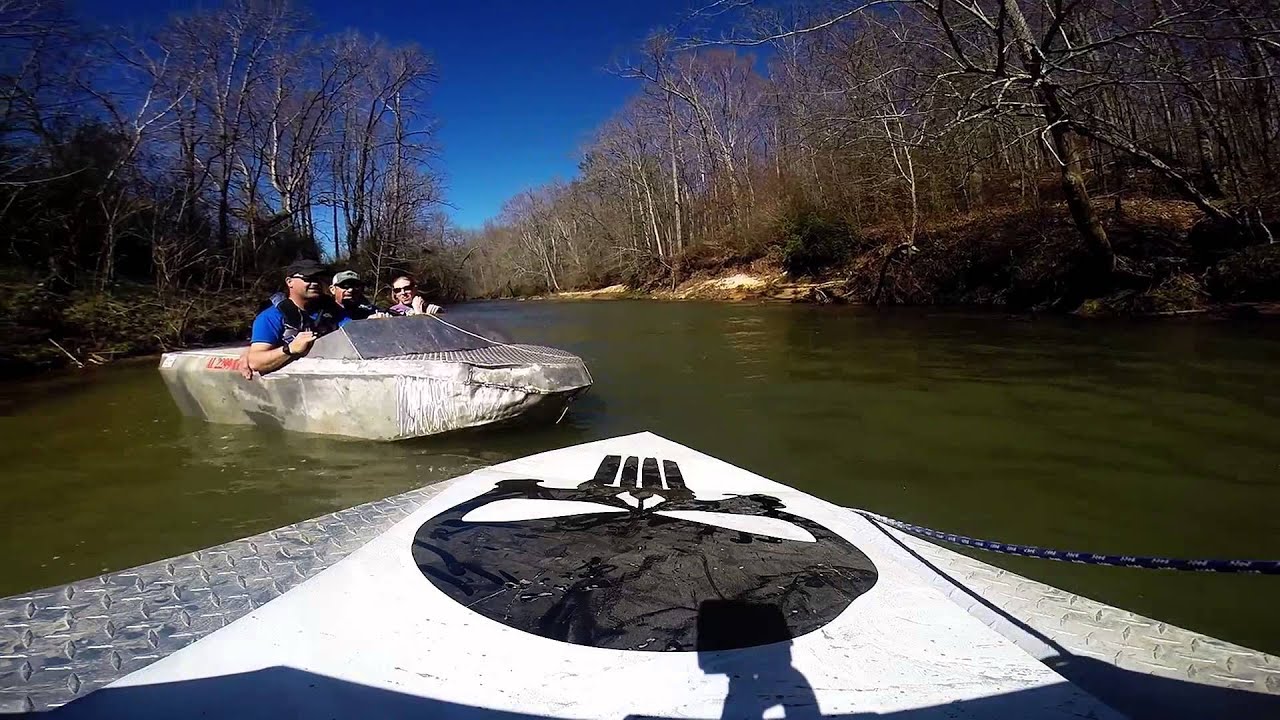 11 ft home made jet boat crooked creek smith lake YouTube