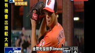 20150412MLB金鶯單場3轟 終場7:1勝藍鳥