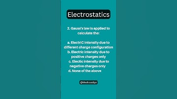 MDCAT Physics Mcq Electrostatics #shorts #nmdcat #mdcat2024 #mdcatonlineprep #mdcat #mdcatphysics