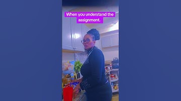 When you understand the assignment. #viral #comedy #fyp #funny #funnywomen