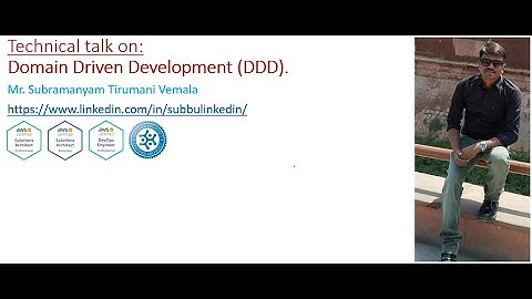 Domain Driven Development (DDD) | TechTalk with Subbu