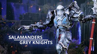 Salamanders vs Grey Knights  A 10th Edition Warhammer 40k Battle Report