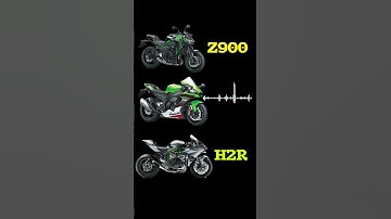 Z900 vs zx10r vs H2R exhaust sound 🥵🤯#kawasaki10r #h2r #z900