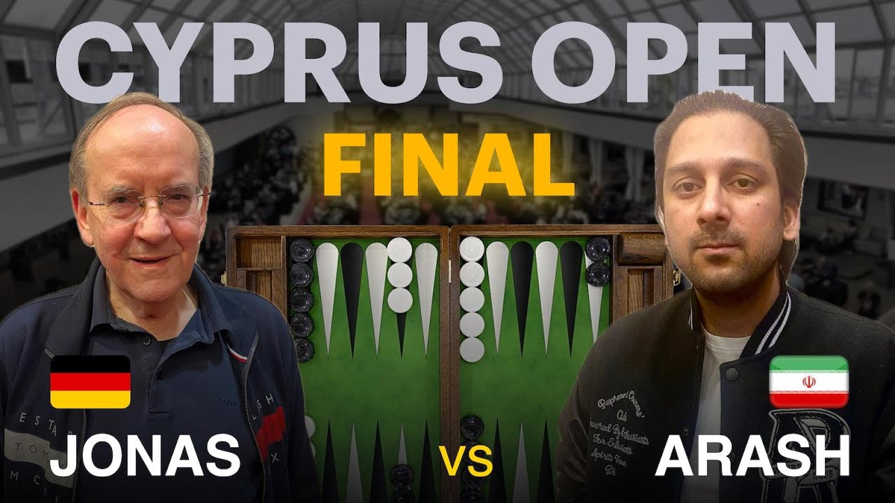 FINAL ▸ Jonas Ralf vs Arash Afrouziyan | 22nd Cyprus Open