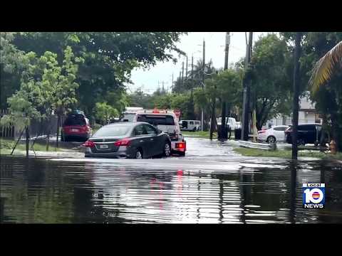 Flooding impacts residents across Miami-Dade and Broward counties