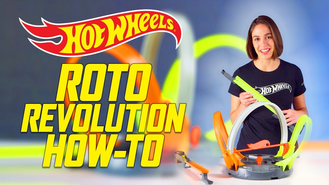 hot wheels roto revolution track set