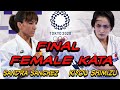 Sandra Sanchez VS Kiyou Shimizu Gold Medal KATA Winner Tokyo 2020 Olympics Karate