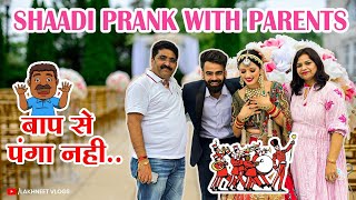 SHAADI PRANK WITH PARENTS 🤣 | Neetu Bisht | Lakhan Arjun Rawat