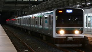 JR常磐線 e501系 k704 566M 水戸行き(撮影日2025/2/1)