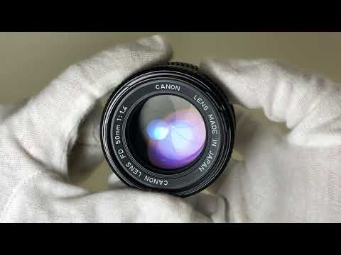 Canon LENS NEW FD 50mm 1:1.4 単焦点 標準 動作確認 New FD50mm F1.4 - キヤノンカメラミュージアム