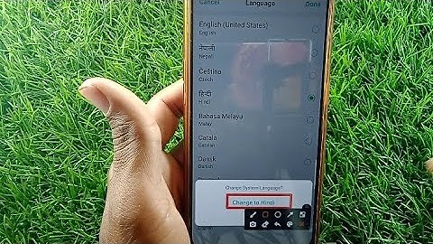 Oppo A54 | how to change language | language change kare | language | language settings