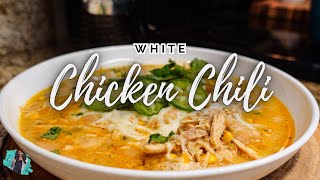 THE ONLY CHILI RECIPE YOU NEED THIS FALL | EASY WHITE CHICKEN CHILI