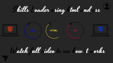 Create a Stunning Skills Loader with HTML & CSS | Step-by-Step Tutorial