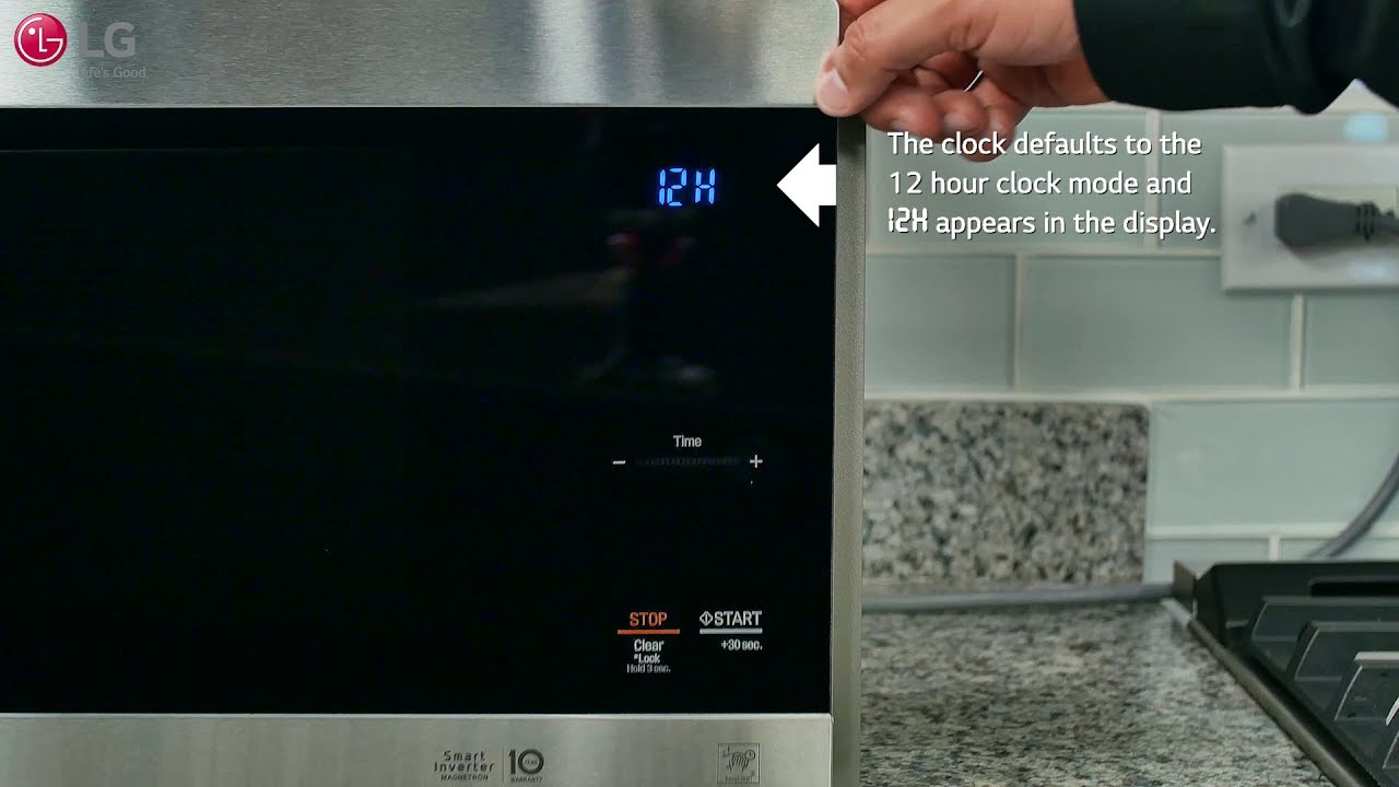 How to Reset Lg Microwave  