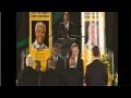 Gerry Adams in Nelson Mandela's Guard of Honour