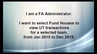 iTRACK Guide: Enquiry by FA Admin for Transactions