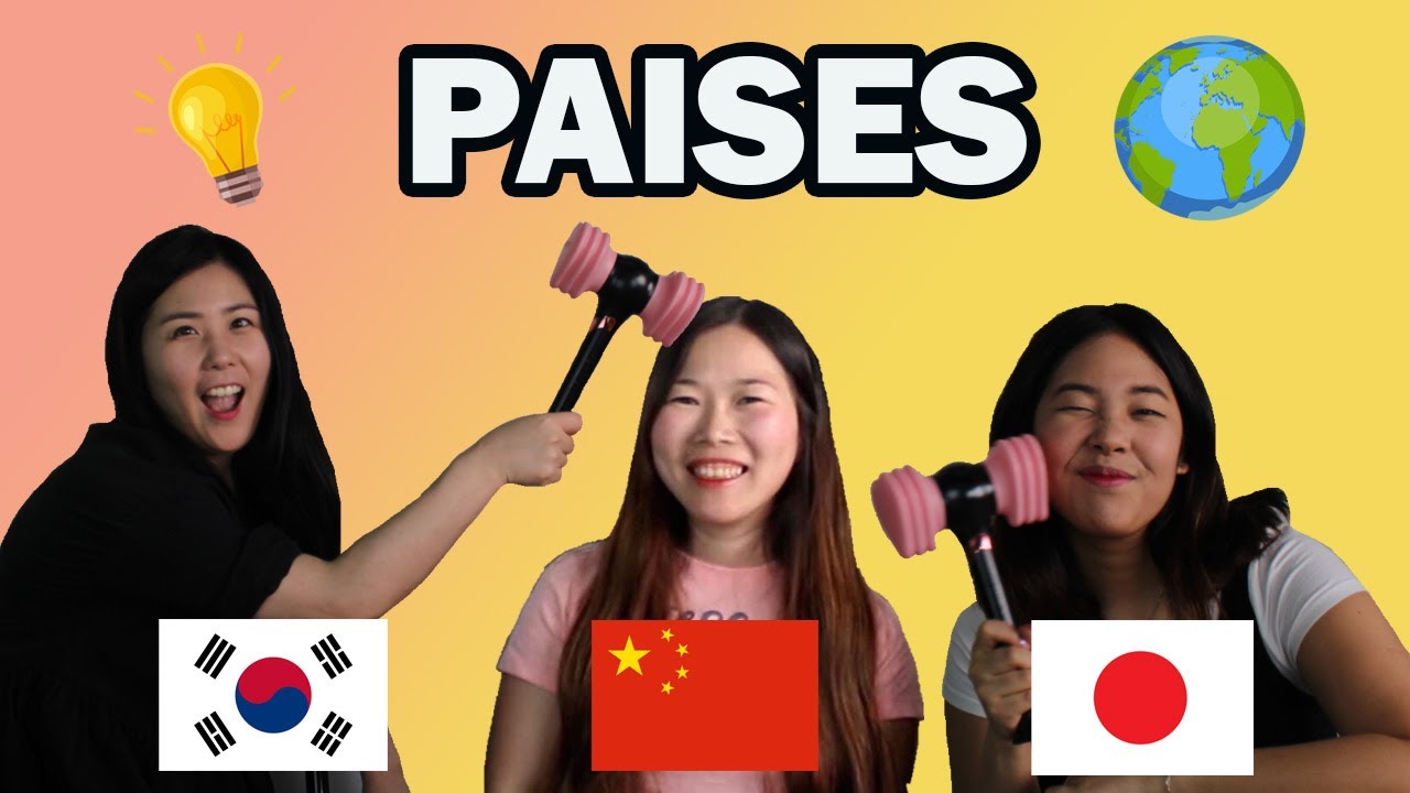 Comparación de países en chino, coreano y japonés YouTube Comparación de países en chino, coreano y japonés YouTube