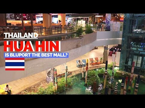 Hua Hin, Thailand - Shopping in Hua Hin Bluport.