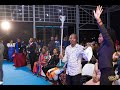 A lady left with no crutch after prayer from apostle Joe Daniels